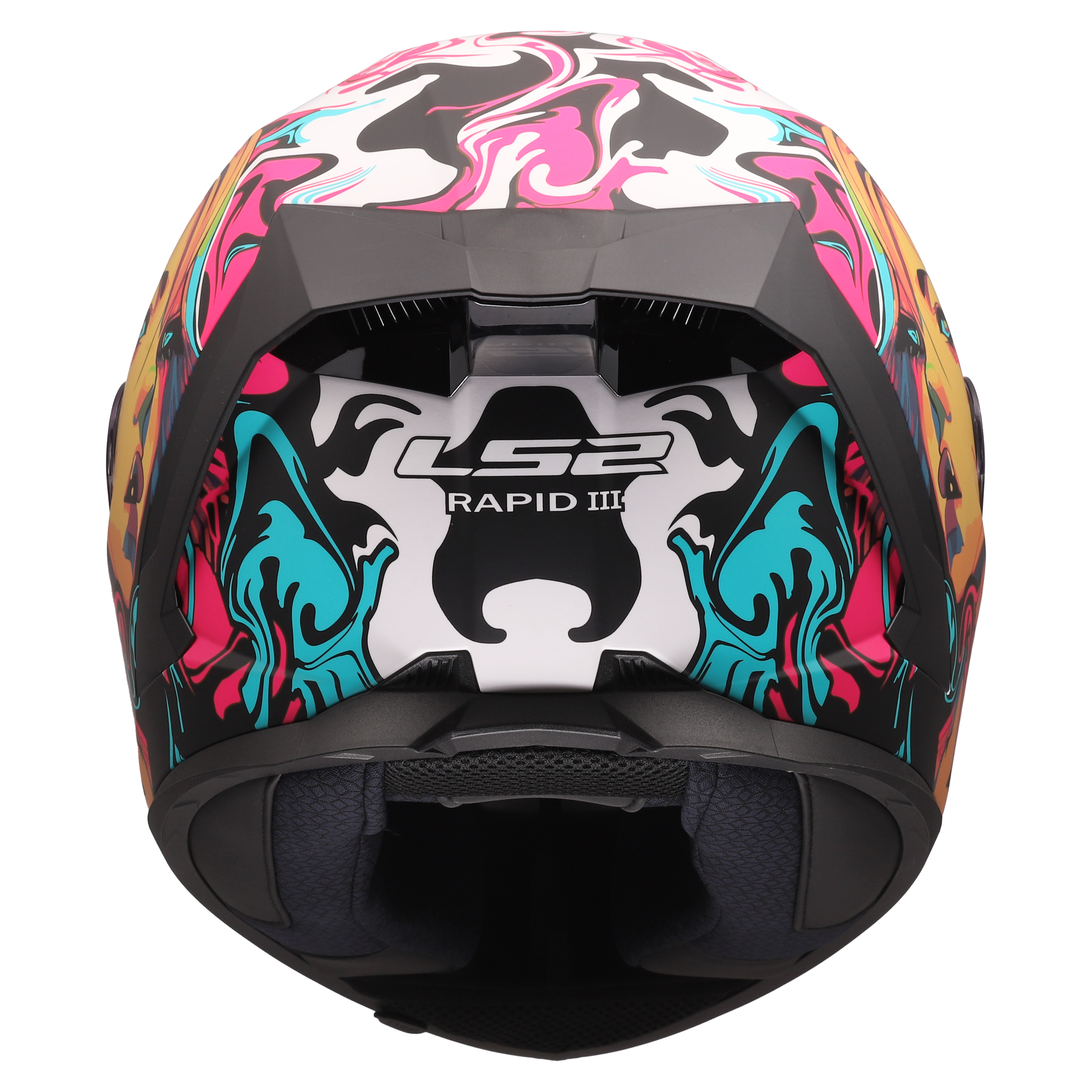 LS2 FF820 RAPID III CYBERG PURPLE CYAN   168201074 (3)